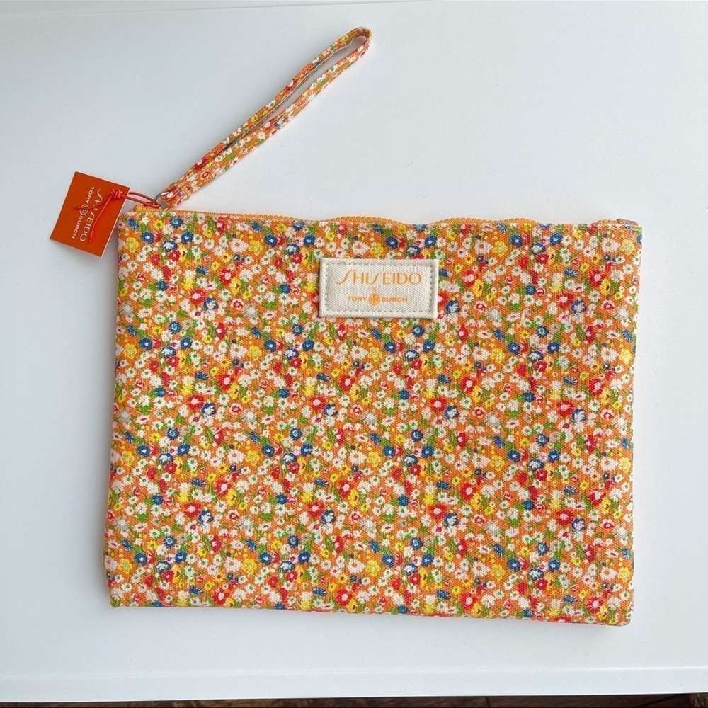 NWT Shiseido x Tory Burch Makeup Bag